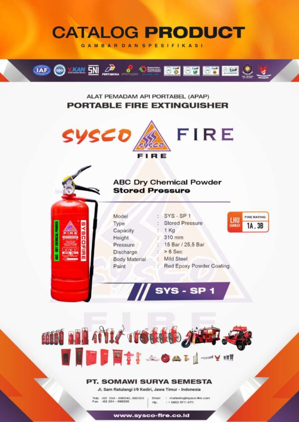 1. APARSyscoFire 2. PemadamKebakaran 3. FireExtinguisherIndonesia, SafetyFirst, ProteksiKebakaran, AlatPemadamApi , SyscoFireSP1
