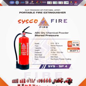 apar 3,5 Kg, alat pemadam api 3,5 kg ,portablefireextinguisher, syscofire, abcdrychemicalpowder, fireprotection, firefightingequipment, safetysolutions, emergencypreparedness
