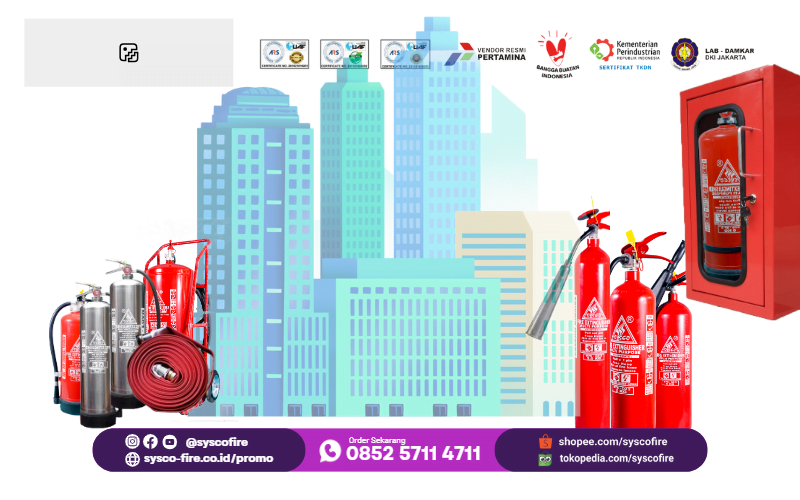 gambar ilustrasi alata pemadam kebakaran modern