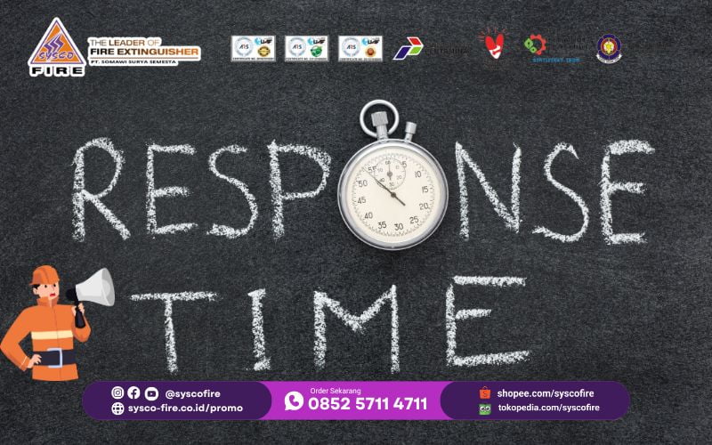 respons time alat pemadam kebakaran
