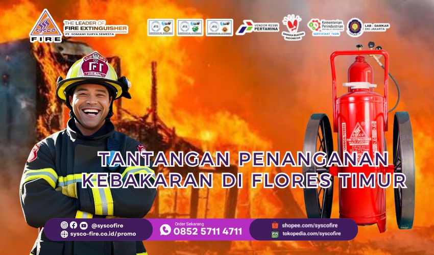 Tantangan Penanganan Kebakaran di Flores Timur