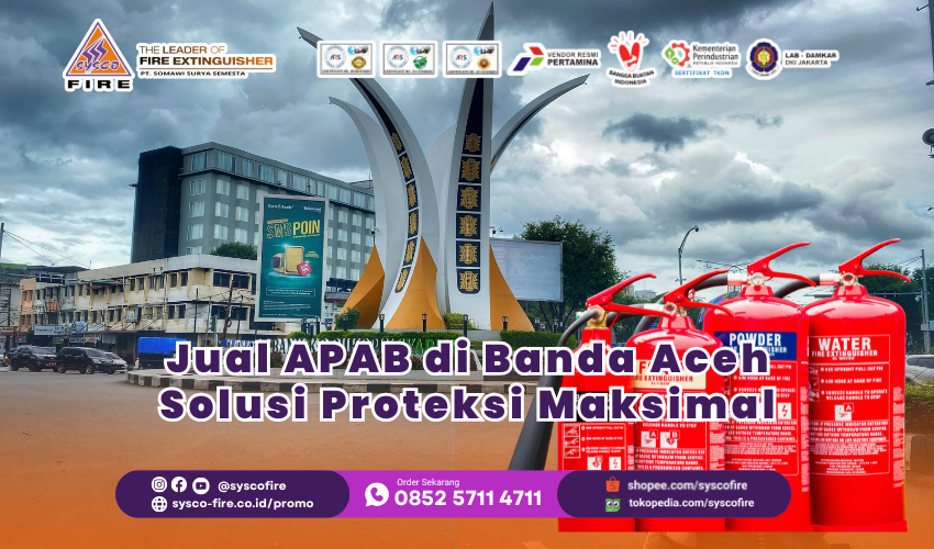 Alat pemadam api berat (APAB) di kawasan industri Banda Aceh