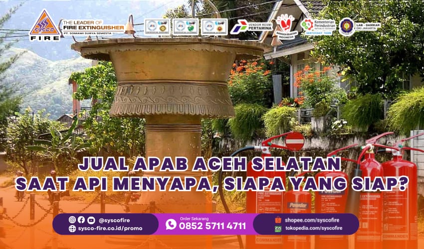 APAB di gudang Aceh Selatan