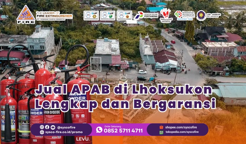 Alat pemadam api berat resmi di Lhoksukon