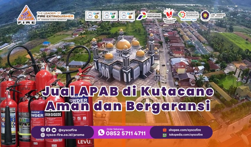 Alat Pemadam Api Berat (APAB) SNI untuk industri di Kutacane