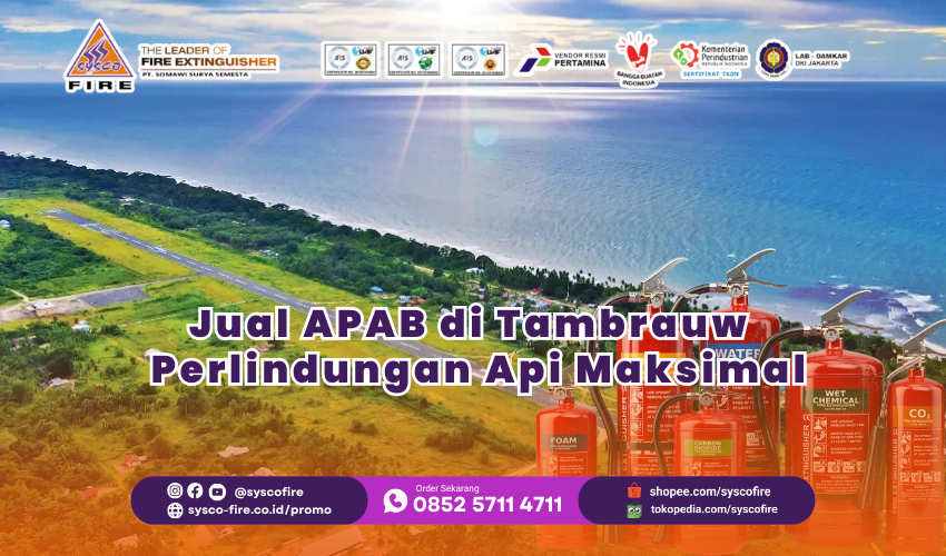 APAB Tambrauw Alat Pemadam Api Berat Bergaransi Resmi