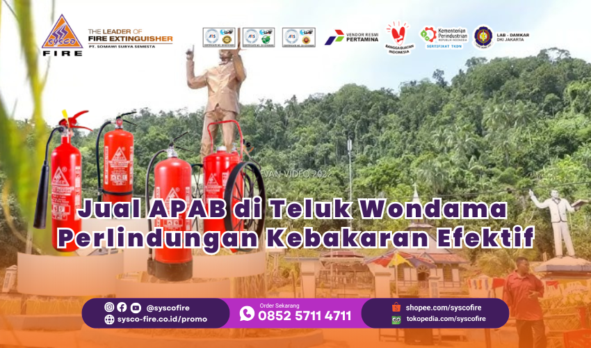 Alat Pemadam Api Berat APAB Berkualitas di Teluk Wondama