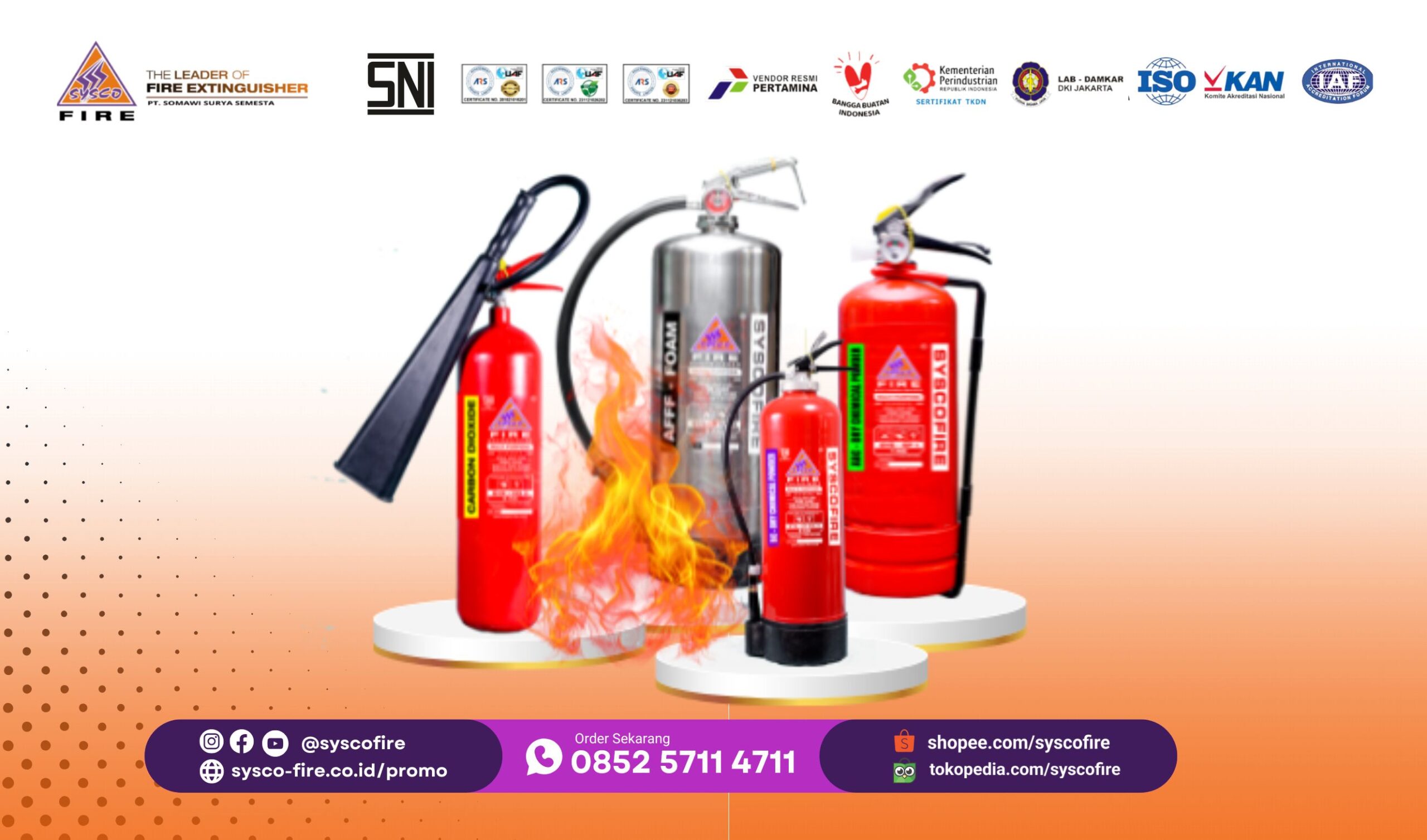 Alat Pemadam Api, APAR, APAB, Keselamatan Kebakaran, Permenperin, SNI, Safety First