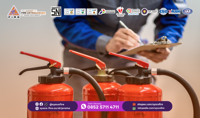 Vendor Pertamina, APAR Terpercaya, Safety First Indonesia, Alat Pemadam Kebakaran, Fire Safety Solution, SNI dan TKDN, Sysco Fire, proteksi kebakaran kendaraan