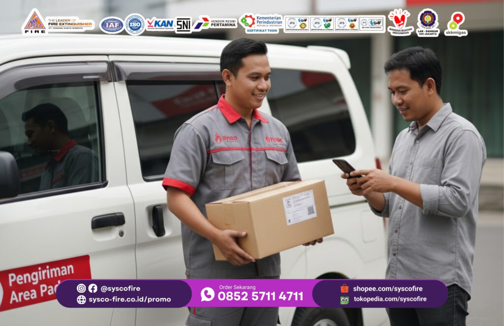 Apakah Bisa Pemesanan APAR Online + Pengiriman untuk Daerah Padang?