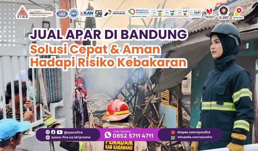 Toko alat pemadam kebakaran Bandung, Alat pemadam api ringan terdekat, Supplier APAR Jawa Barat, Isi ulang APAR Bandung, Harga tabung pemadam api, Proteksi kebakaran gedung Bandung, Distributor alat keselamatan kerja, Jasa fire protection Bandung, APAR murah berkualitas, Sertifikasi alat pemadam api.
