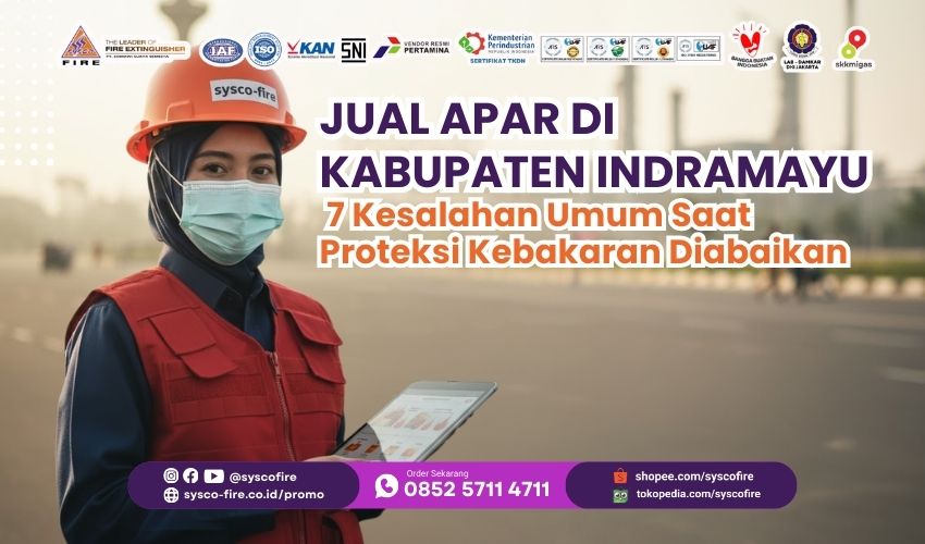 Distributor APAR Kabupaten Indramayu, Toko alat pemadam kebakaran terdekat, Harga tabung pemadam api murah, Supplier safety equipment Indramayu, Isi ulang APAR Indramayu berkualitas, Proteksi kebakaran industri migas, Jual alat pemadam api ringan, Layanan refill pemadam kebakaran, Alat keselamatan kerja Jawa Barat, Pemadam api portable standar Damkar.