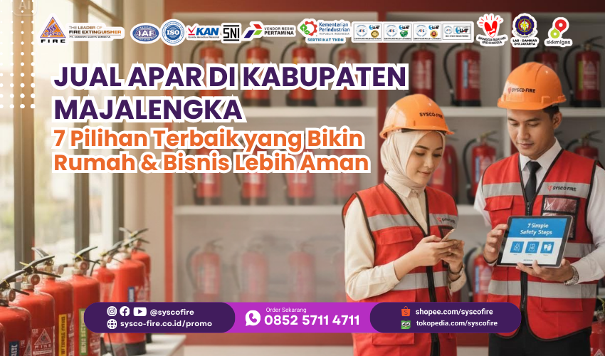 Alat keselamatan kerja Jawa Barat, Distributor APAR Kabupaten Kuningan, Harga tabung pemadam api murah, Isi ulang APAR Kuningan berkualitas, jual alat pemadam api ringan, Layanan refill pemadam kebakaran, Pemadam api portable standar Damkar., Proteksi kebakaran hotel dan villa, Supplier safety equipment Kuningan, Toko alat pemadam kebakaran terdekat, jual apar di majalengka