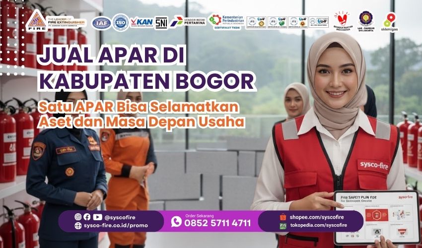 Distributor APAR Kabupaten Bogor, Toko pemadam kebakaran Cibinong, Harga tabung pemadam api murah, Supplier safety equipment terdekat, Isi ulang APAR Bogor berkualitas, Proteksi kebakaran industri dan hunian, Jual alat pemadam api ringan, Layanan refill pemadam kebakaran, Alat keselamatan kerja Jawa Barat, Pemadam api portable standar Damkar.